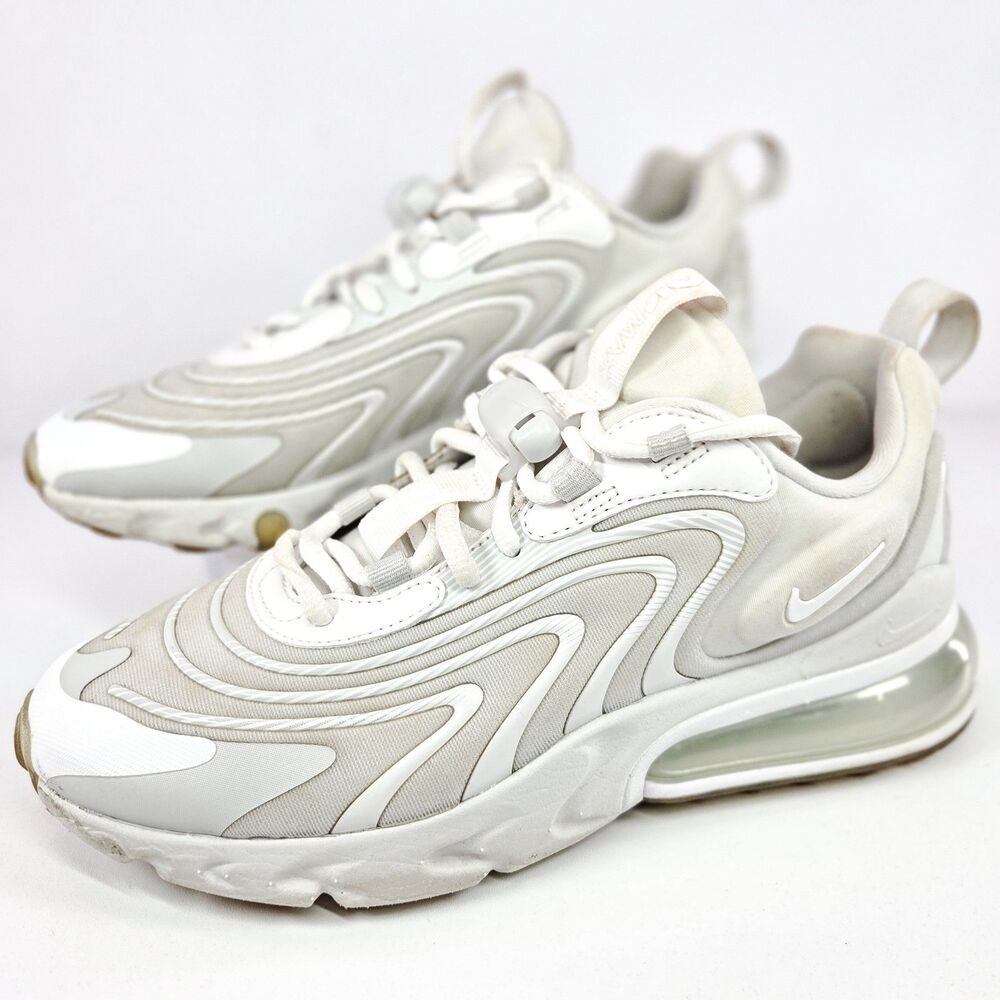 Nike Air Max 270 React ENG White Photon Dust CJ0579-002 Men 6.5 / Women 8